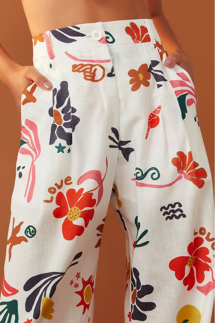 Calça Estampa Amar