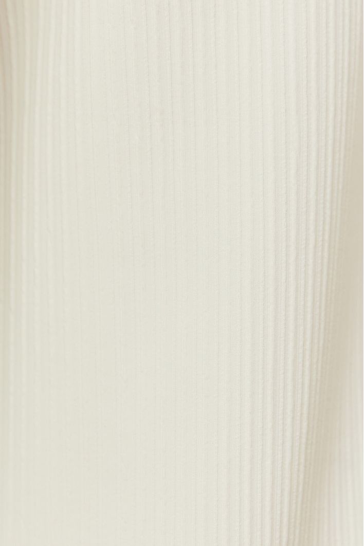Calça Ampla Malha Textura