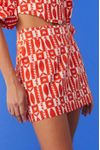 Short Saia Estampa Beira-mar
