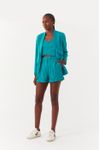 Short Linho Alfaiataria Bolsos