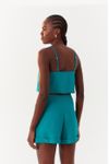 Short Linho Alfaiataria Bolsos