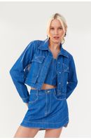 Saia Jeans Blue