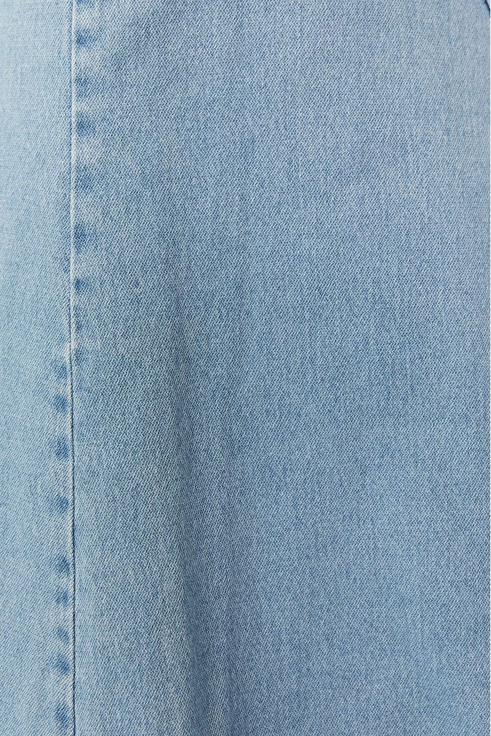 Saia Jeans Longa Cós Deslocado
