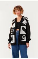 Casaco Tricot Jacquard Jangada