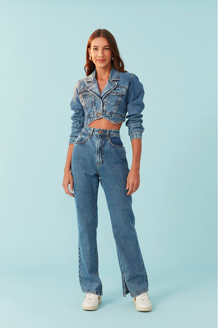 Jaqueta Jeans Vintage