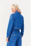 Jaqueta Jeans Blue Pespontos