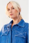 Jaqueta Jeans Blue Pespontos