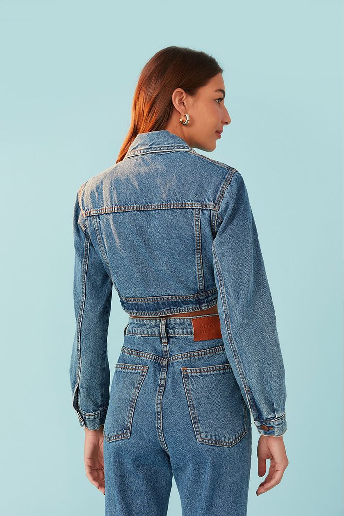 Jaqueta Jeans Vintage