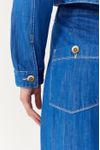Jaqueta Jeans Blue Pespontos