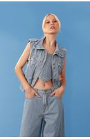 Colete Jeans Nautico