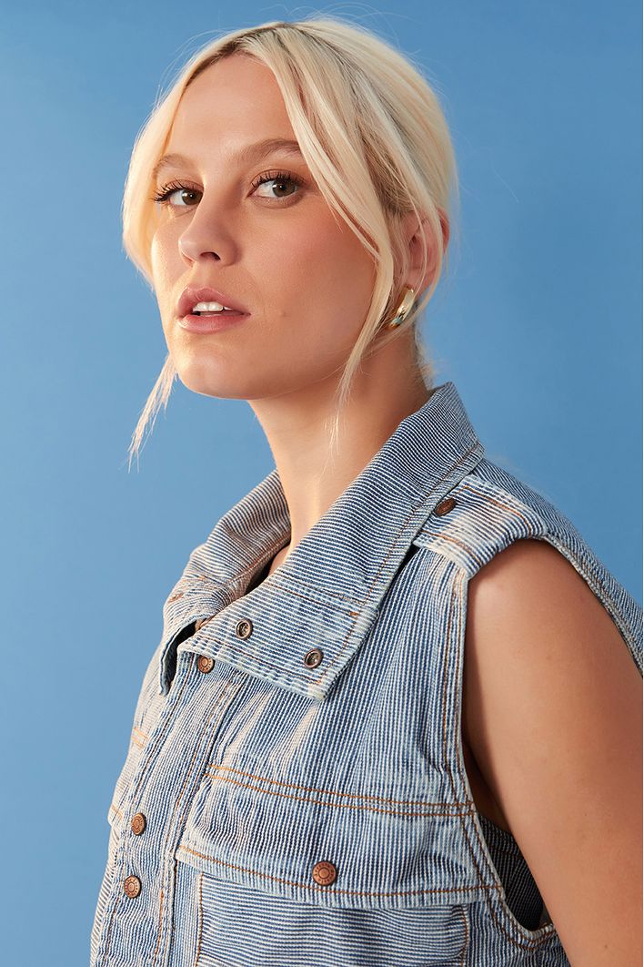 Colete Jeans Nautico