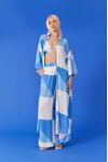 Kimono Com Top Estampa Veleiro