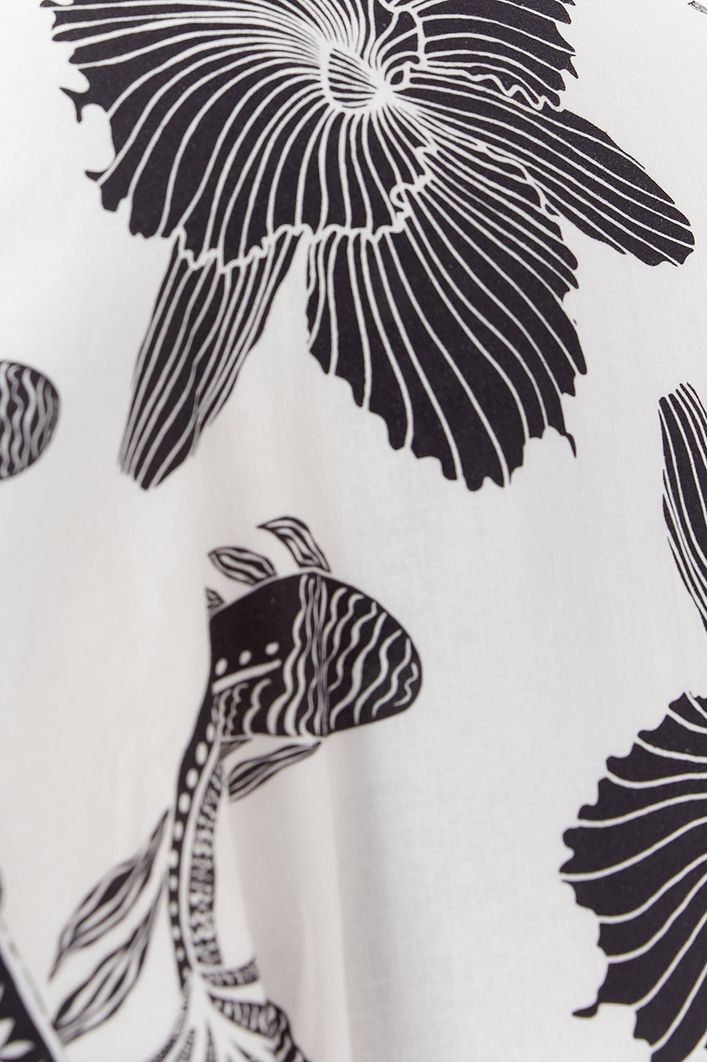 Kimono Estampa Mergulho