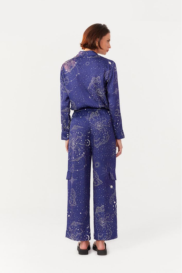 Calça Estampa Rotas