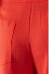 Short Linho Alfaiataria Bolsos