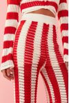 Calça Tricot Listrada
