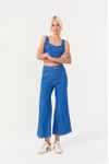 Calça Jeans Cropped Blue