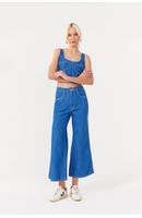 Calça Jeans Cropped Blue