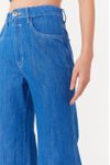 Calça Jeans Cropped Blue
