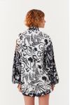 Parka Nylon Estampa Jangada