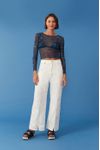 Blusa Com Sutien Estampa Maré Cheia