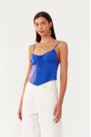 Blusa Corsele Busto Franzido