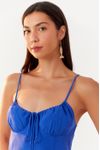 Blusa Corsele Busto Franzido