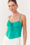 Blusa Corsele Busto Franzido