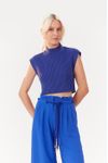 Blusa Tricot Gola Alta