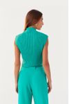 Blusa Tricot Gola Alta