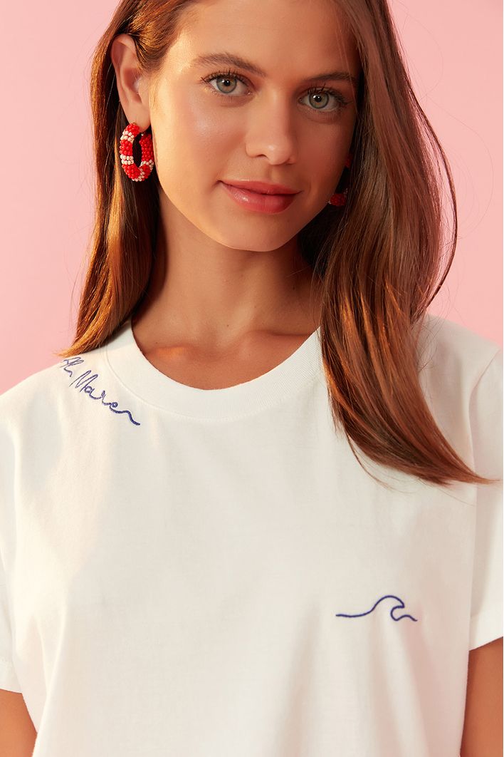 T-shirt Bordado Al Mare