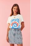 T-shirt Silk Love The Sea