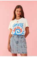 T-shirt Silk Love The Sea