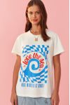 T-shirt Silk Love The Sea