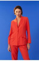 Blazer Linho Bolsos