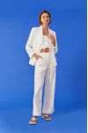 Blazer Linho Bolsos