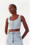 Blusa Jeans Reta