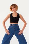 Calça Jeans Cós Deslocado