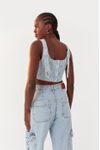 Blusa Jeans Reta