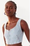 Blusa Jeans Reta