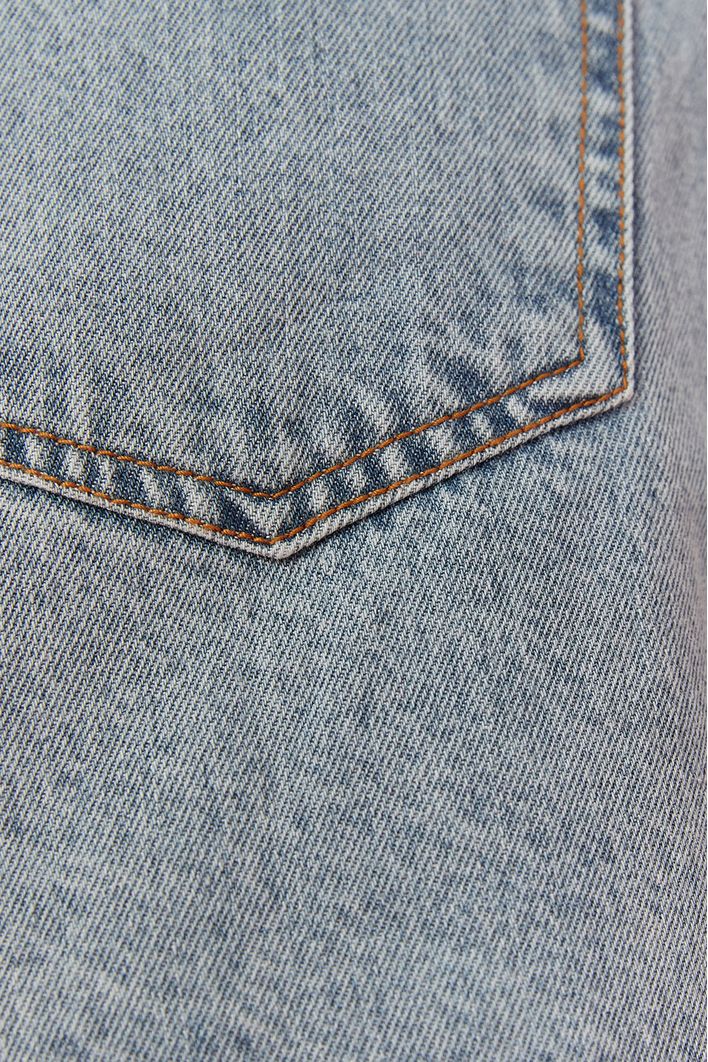 Saia Jeans Lapela