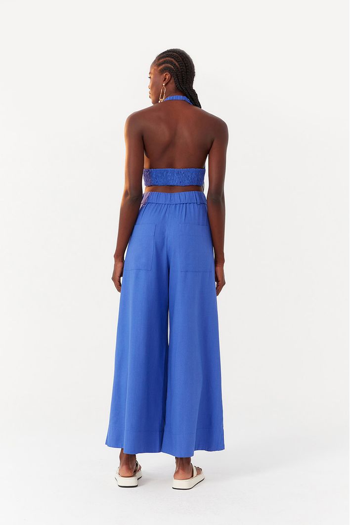Calça Linho Pantalona