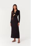 Vestido Torcido Frente Jersey
