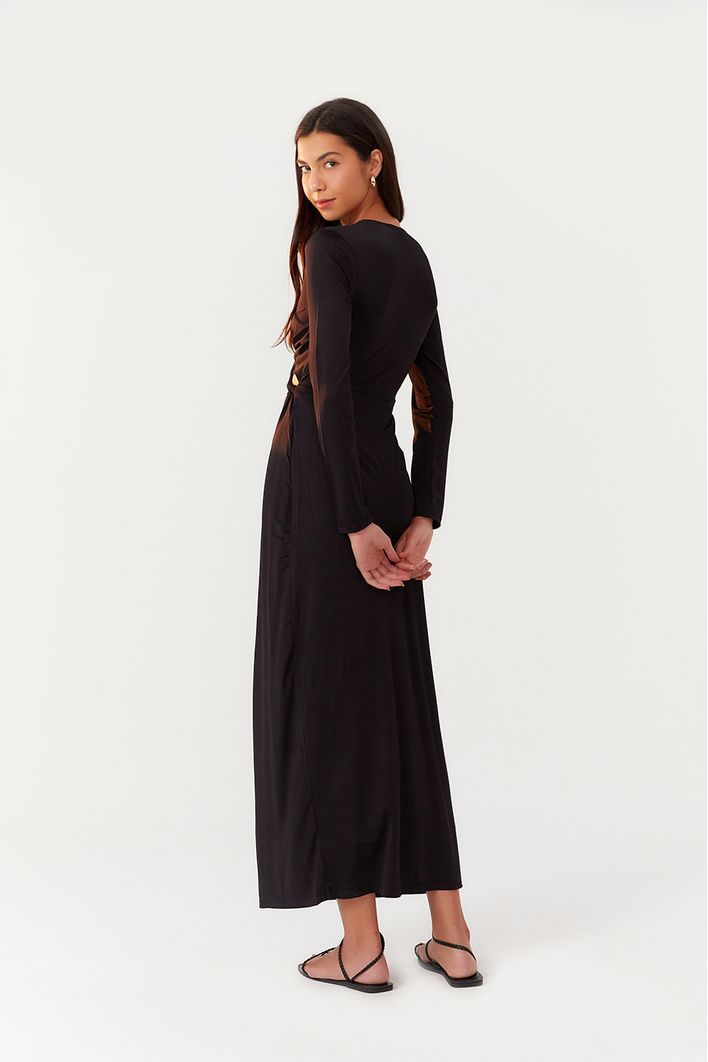 Vestido Torcido Frente Jersey