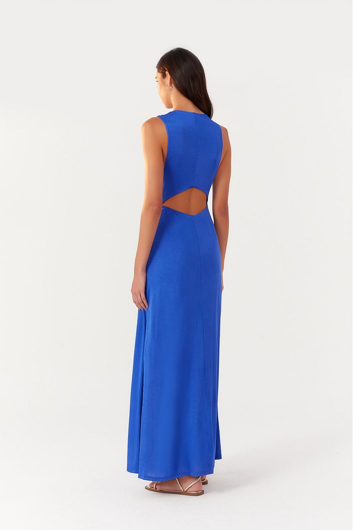 Vestido Jersey Costas Vazada