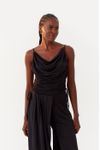 Blusa Jersey Franzido Lateral