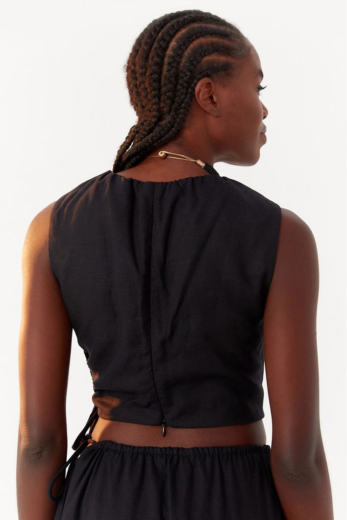 Blusa Amarração Lateral