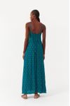 Vestido Longo Lurex Vazado Frente
