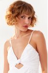 Vestido Curto Busto Franzido