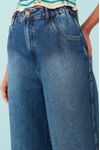 Calça Jeans Reta Fenda